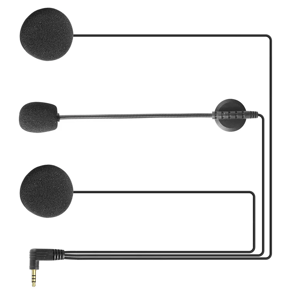 Motorcycle Helmet Dedicated Headset Stereo Headsets with Microphone Design Professional Earphone Replacement for V4 V6 | Автомобили и