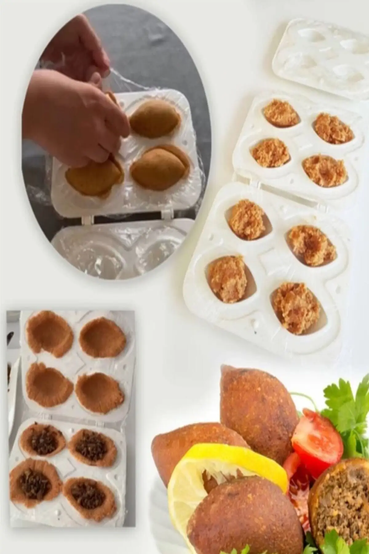 

Manual Kibbeh Press Meatball Maker Meatloaf Mold Minced Meat Processor Kitchen Tools