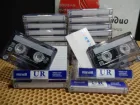 Аудио кассет MAXELL UR 90 Japan разных годов выпуска использованные под запись normal position cassettes
