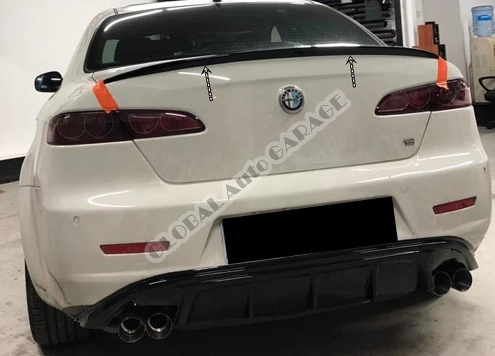 Спойлер для ALFA ROMEO 159 2005-2010 автомобильный аксессуар универсальные спойлеры