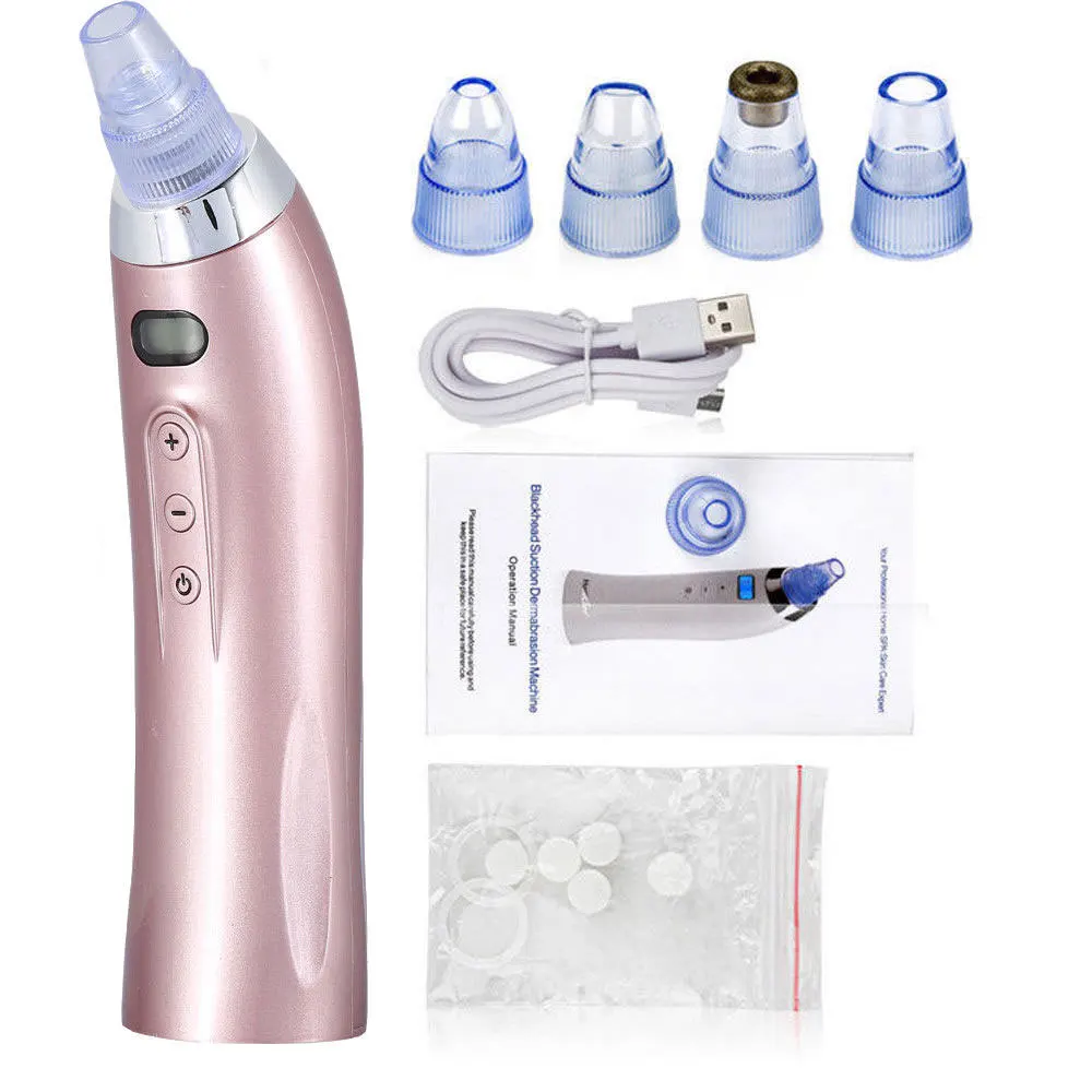 

Blackhead Pore Remover Face Nose Vacuum Electric Suction Blackhead Pimple Acne Remover Cleaner Needle Facial Noise Care Device