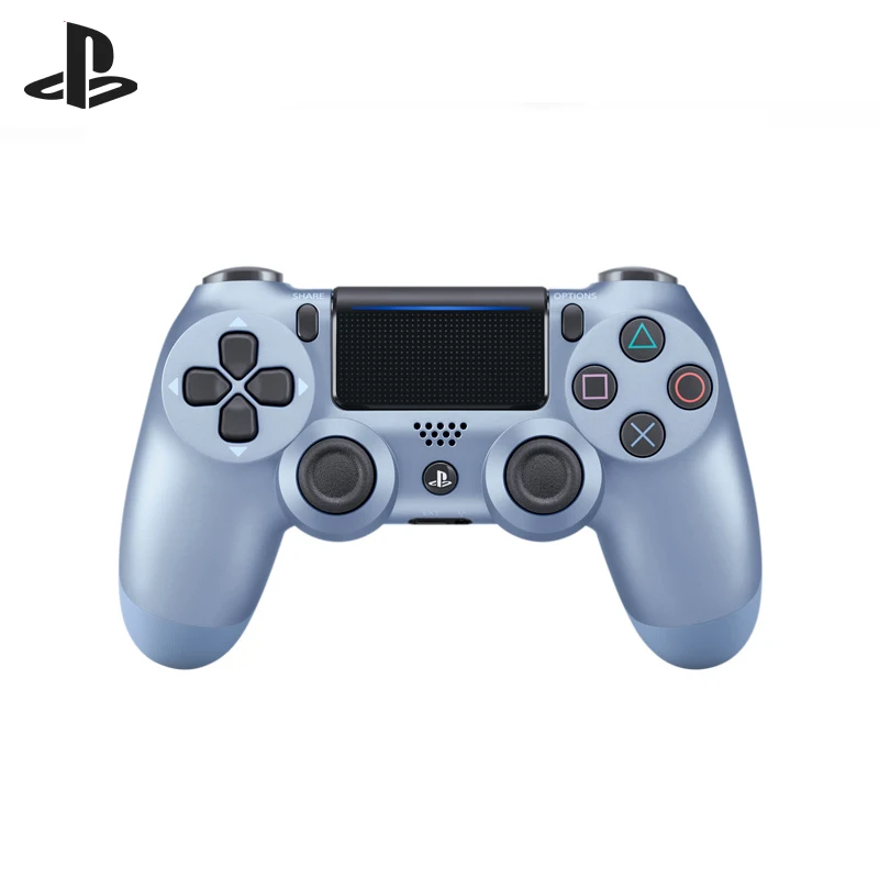Контроллер игровой беспроводной титановый синий (Dualshock 4 Cont Titanium Blue: CUH ZCT2E: