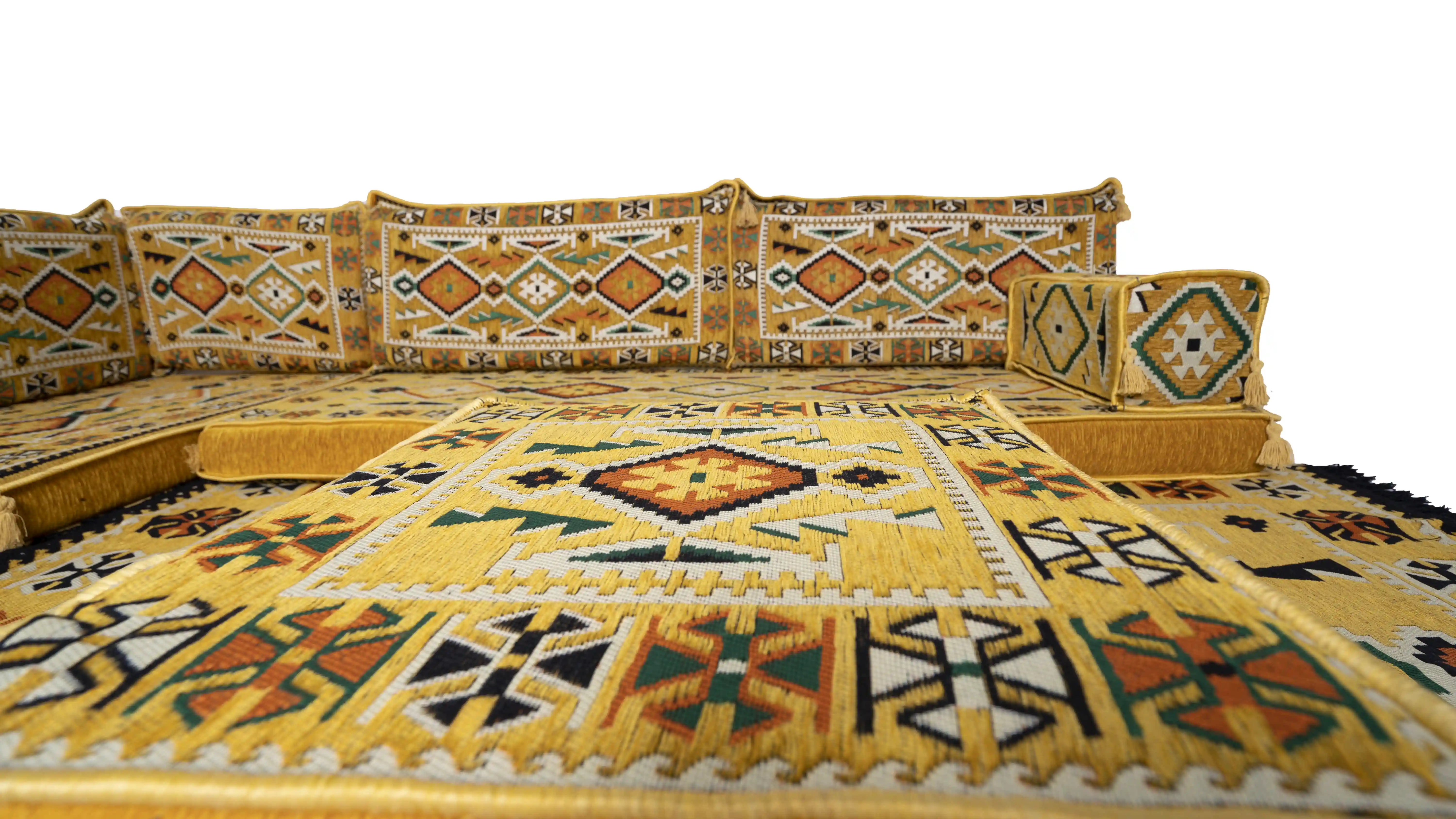 Набор L-образных арабских диванов напольный диван набор сидений восточные