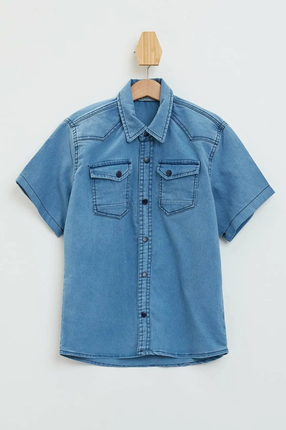 DeFacto/Осенняя Модная рубашка с длинными рукавами для мальчиков детские