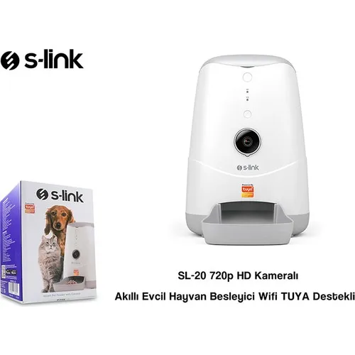 S Link Swapp Sl 20 720P HD камера умная кормушка для домашних животных поддержка Wi Fi