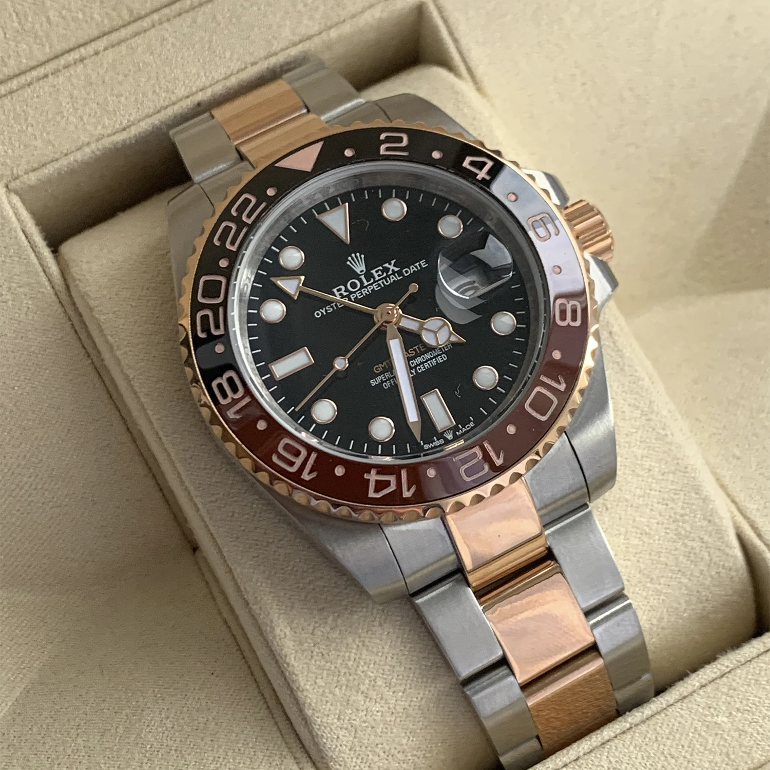 Часы Rolex GMT Master 2 Механические Роскошные наручные|Мужские механические часы| |