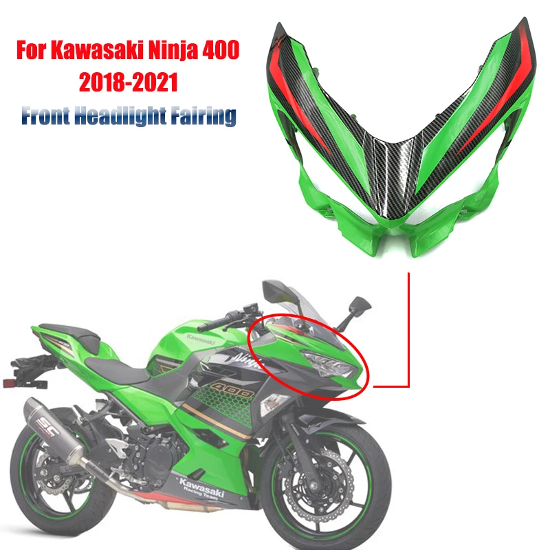 Наследник переднего фонаря для Kawasaki Ninja 400 Water transfer Spray Paint Ninja400 2018-2023 on.