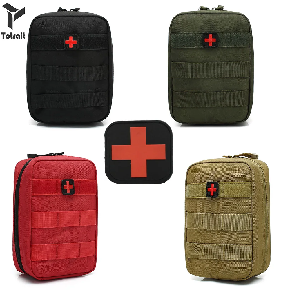 

New TOtrait High Quality Tactical Molle First Aid Kit Medical Bag Emergency Bag Pack Outdoor Medical Bag Pouches Hunting Bags