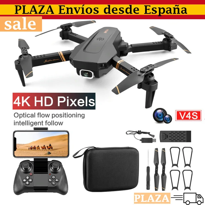 2021 Новый 4DRC V4 WI FI радиоуправляемого летательного аппарата FPV видео в режиме