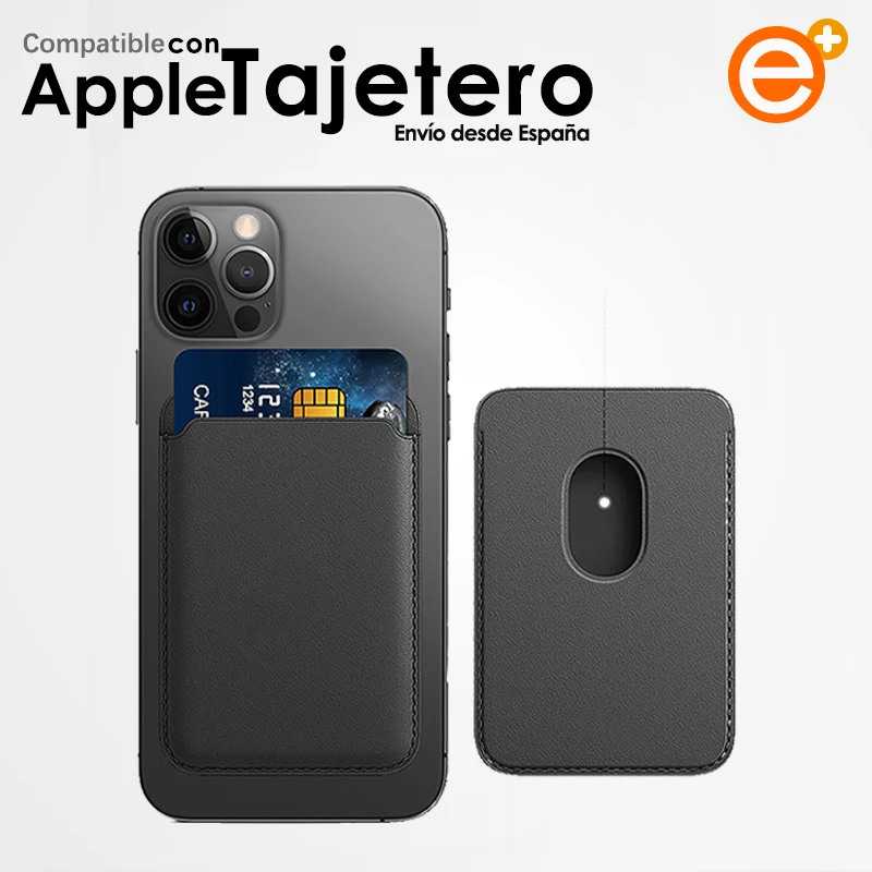 Магнитный кожаный чехол-кошелек MagSafe для карт совместимый с iPhone 12/12 Pro / Mini /Max