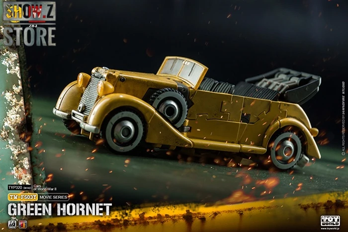 [Show.Z] [Yellow Ver.] Toyworld TW TW-FS03Y TWFS03Y TW-FS03 Green Hornet The Last Knight TLK WWII WW2 Transformation Figure