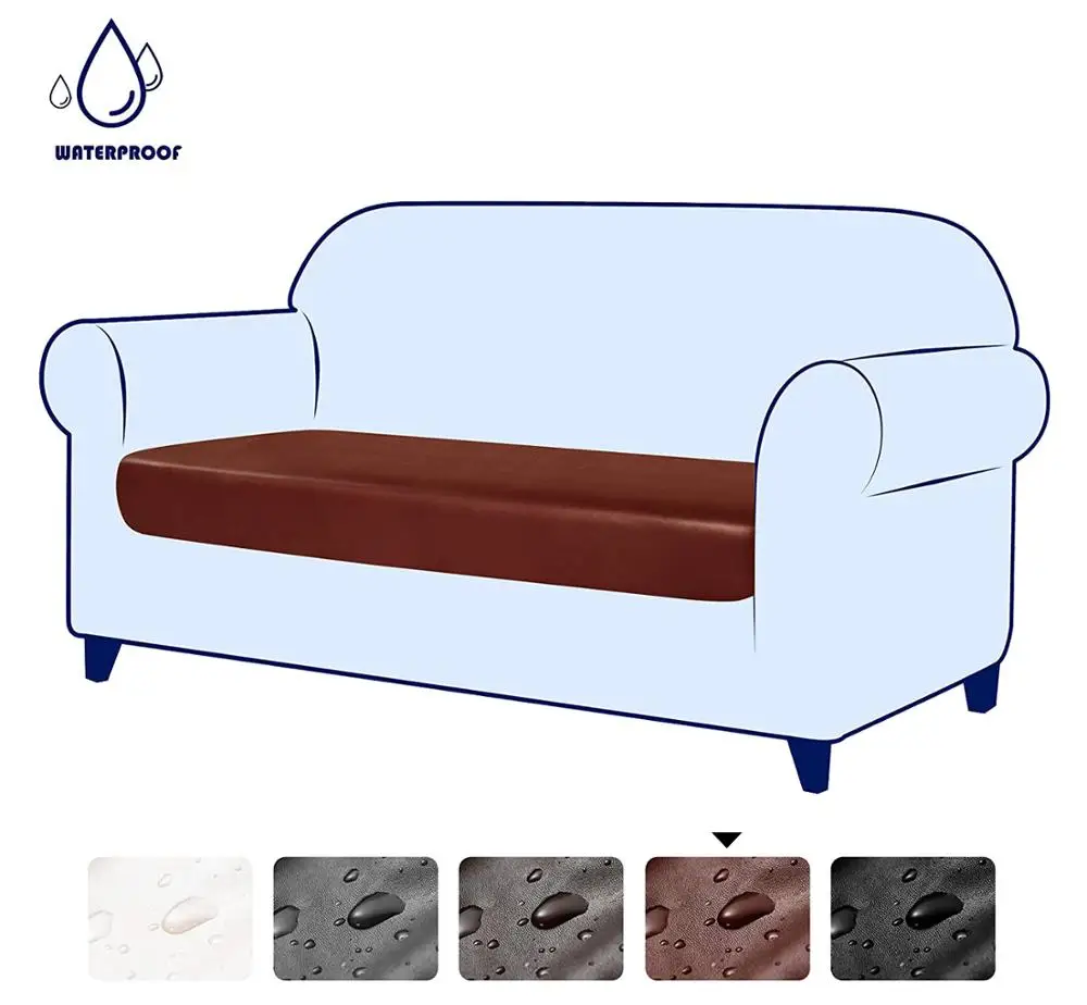 Водонепроницаемый чехол для дивана из искусственной кожи защитный мебели