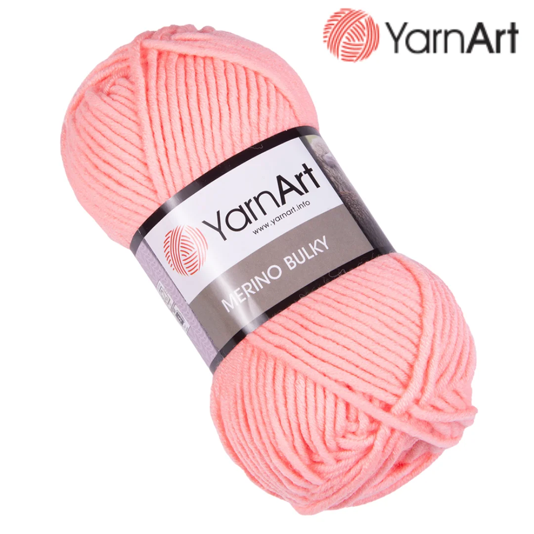 

Yarnart Merino Bulky Soft Wool Yarn for Hand Knitting Amigurumi Crochet DIY Baby Knitwear Shawl Sweater Cardigan Scarf Beanies