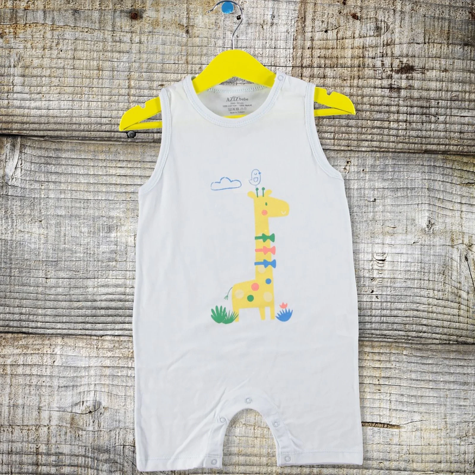 Короткий комбинезон ebebek Aziz Bebe для маленьких мальчиков| |