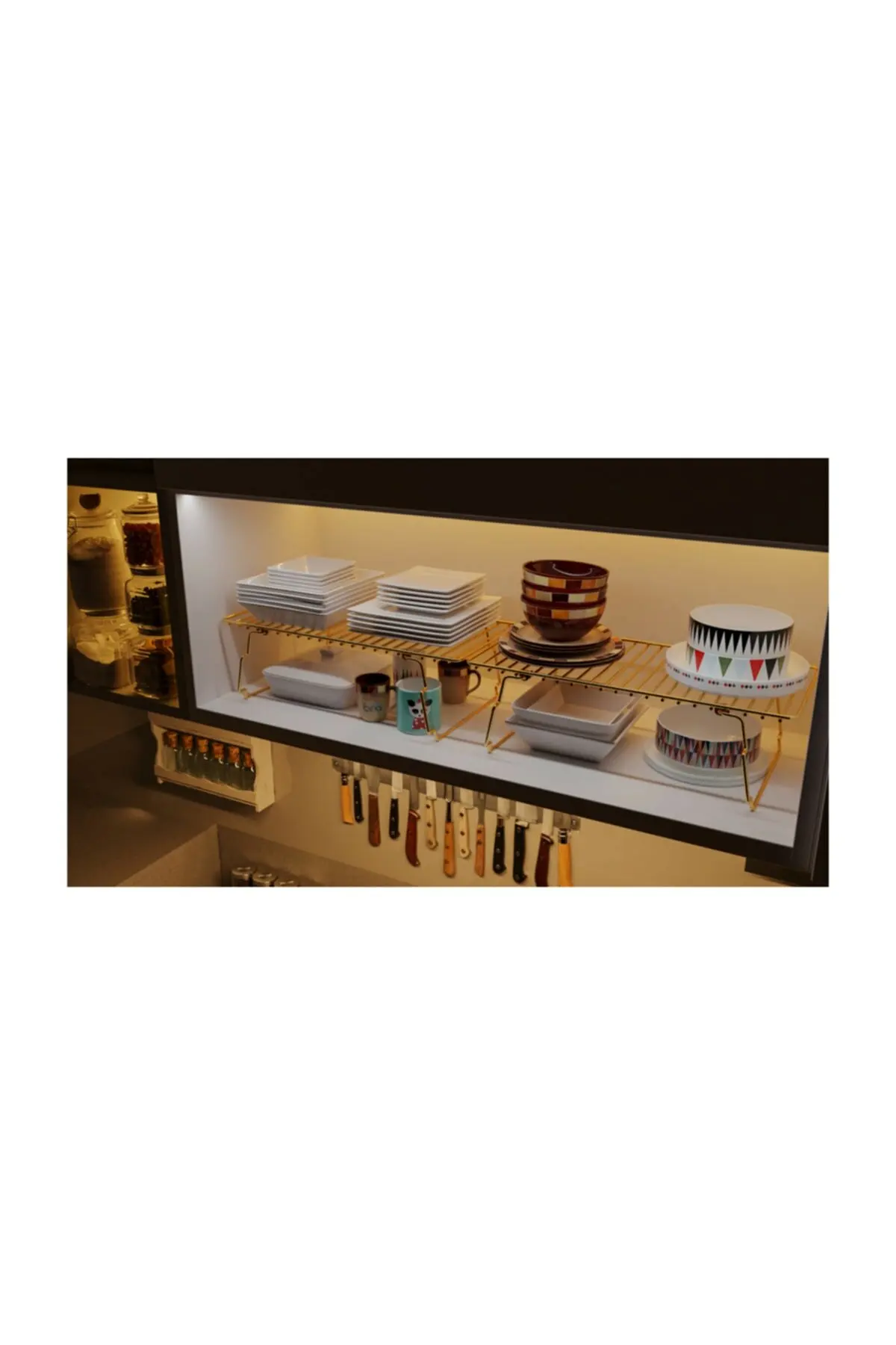 multipurpose wardrobe organizer bathroom kitchen cabinet storage rack organizer rack holder storage basket gold stainless steel free global shipping