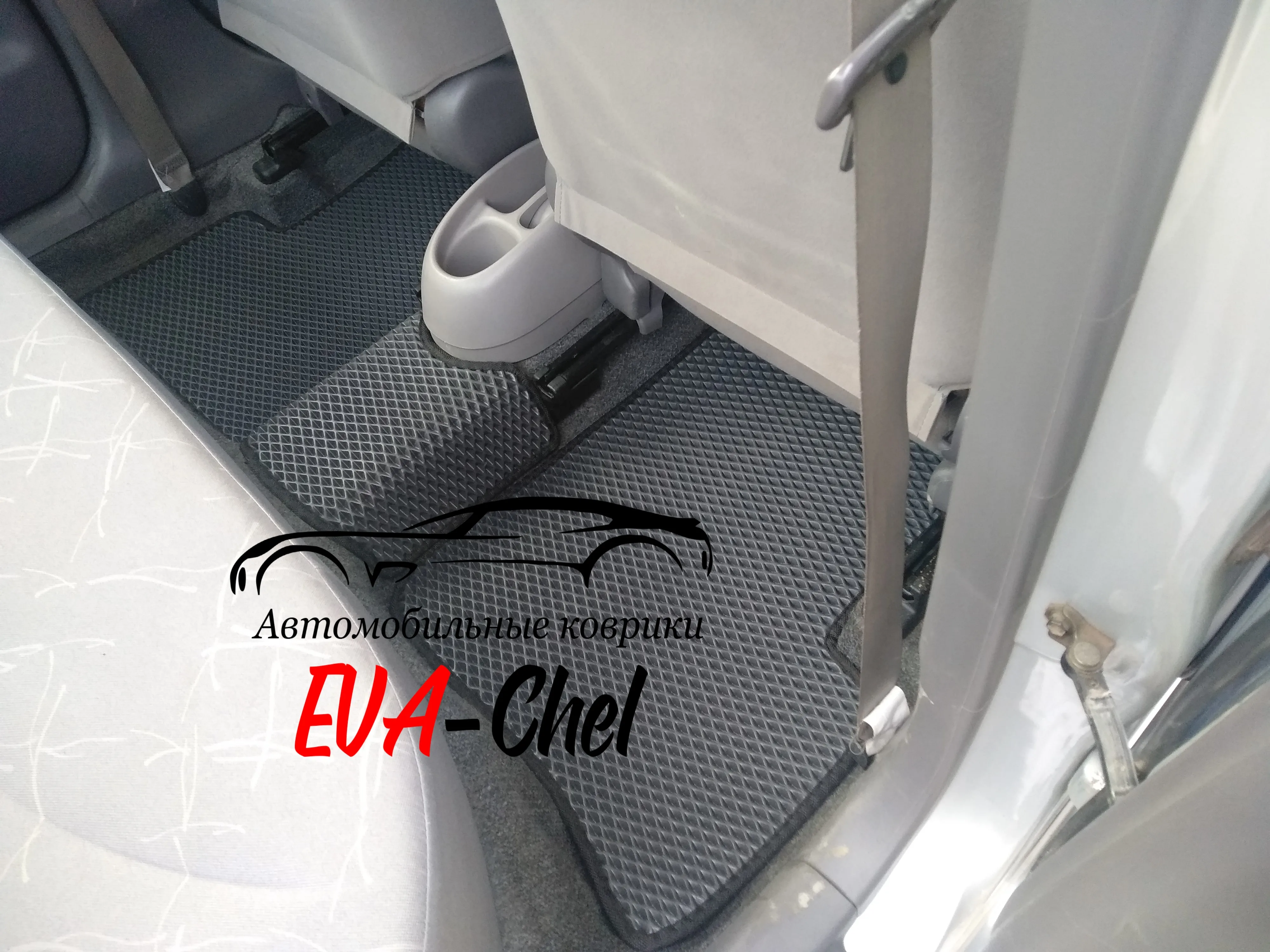 Коврики Eva на Toyota Platz XP10 (1999-2005 правый руль) автомобильные коврики Эва 3D. Комплект в