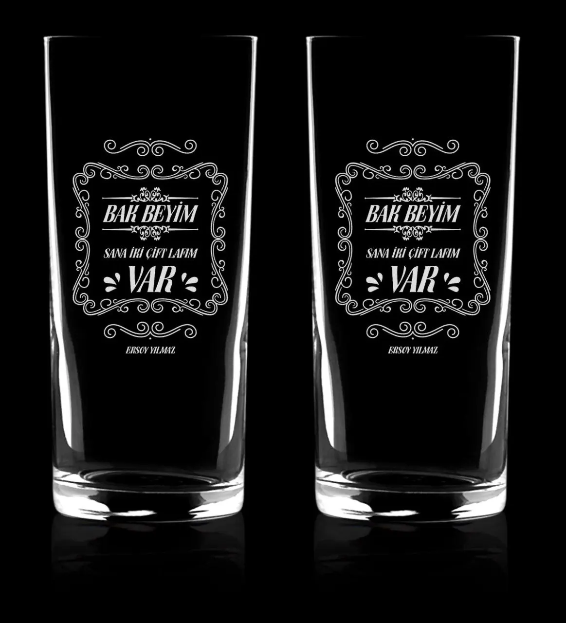 

Personalized Dual I Bollywood Classics Bak Beyim Arrack Cup set-1