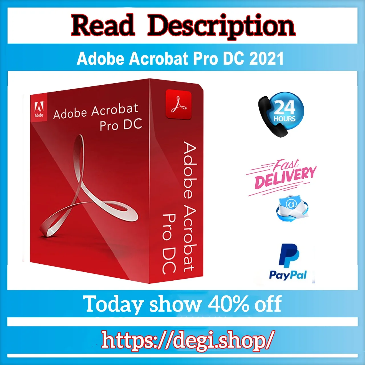 

{Adobe Acrobat PRO DC 2020 Lifetime License}