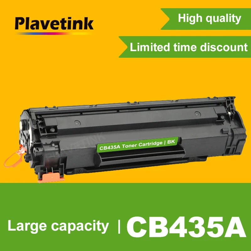 Тонер картридж Plavetink CB435A 435A 35A для HP LaserJet P1002 P1003 P1004 P1005 P1006 P1009 черный