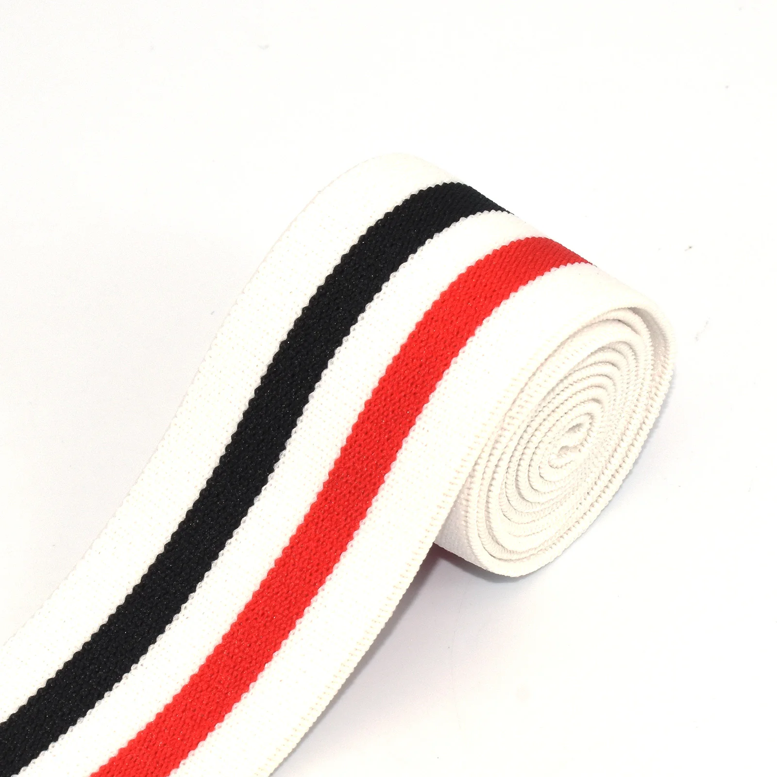

1.5"Elastic Webbing Strap Crafts Fabric Belt DIY Key Fob Purse Ribbon Belts Hammocks Backpacks Handbag Sewing Webbing