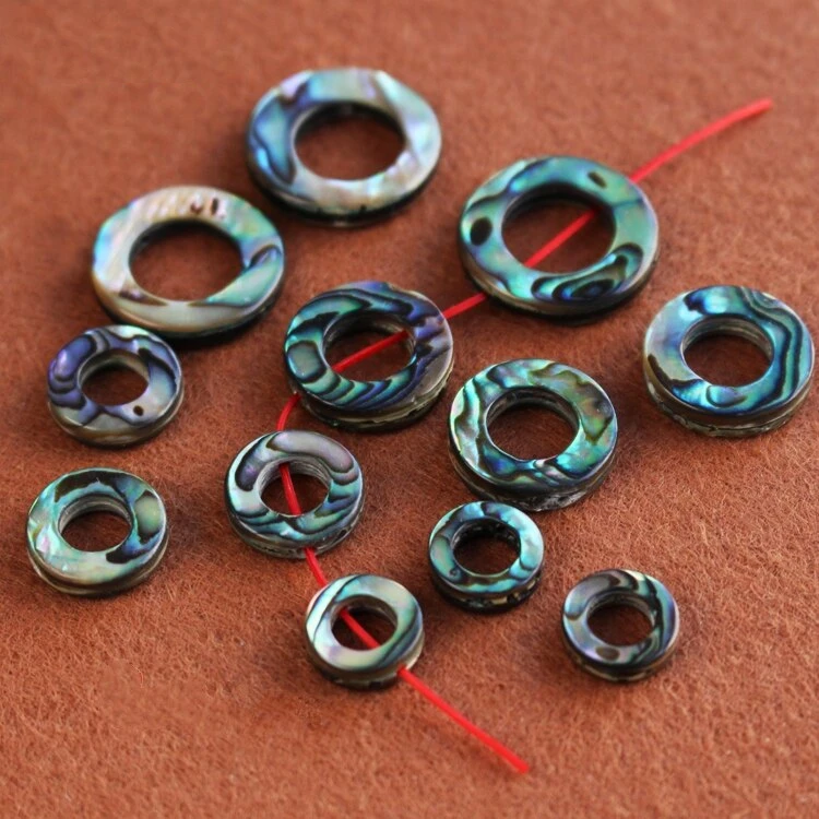 50pcs/lot Accessories pure natural abalone shell size a variety of heterosexual pendant material