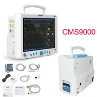 cms9000 multi parameter patient monitor medical machine spo2 heart rate monitor with etco