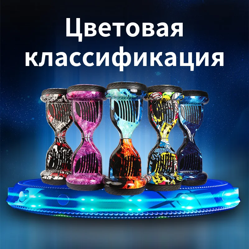 Гироскутер Ховерборд PT 10 5 дюймов с bluetooth два колеса умный самобалансирующийся