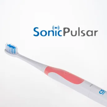 Электрическая звуковая зубная щетка CS Medica SonicPulsar CS-161 (розовый) | Бытовая техника