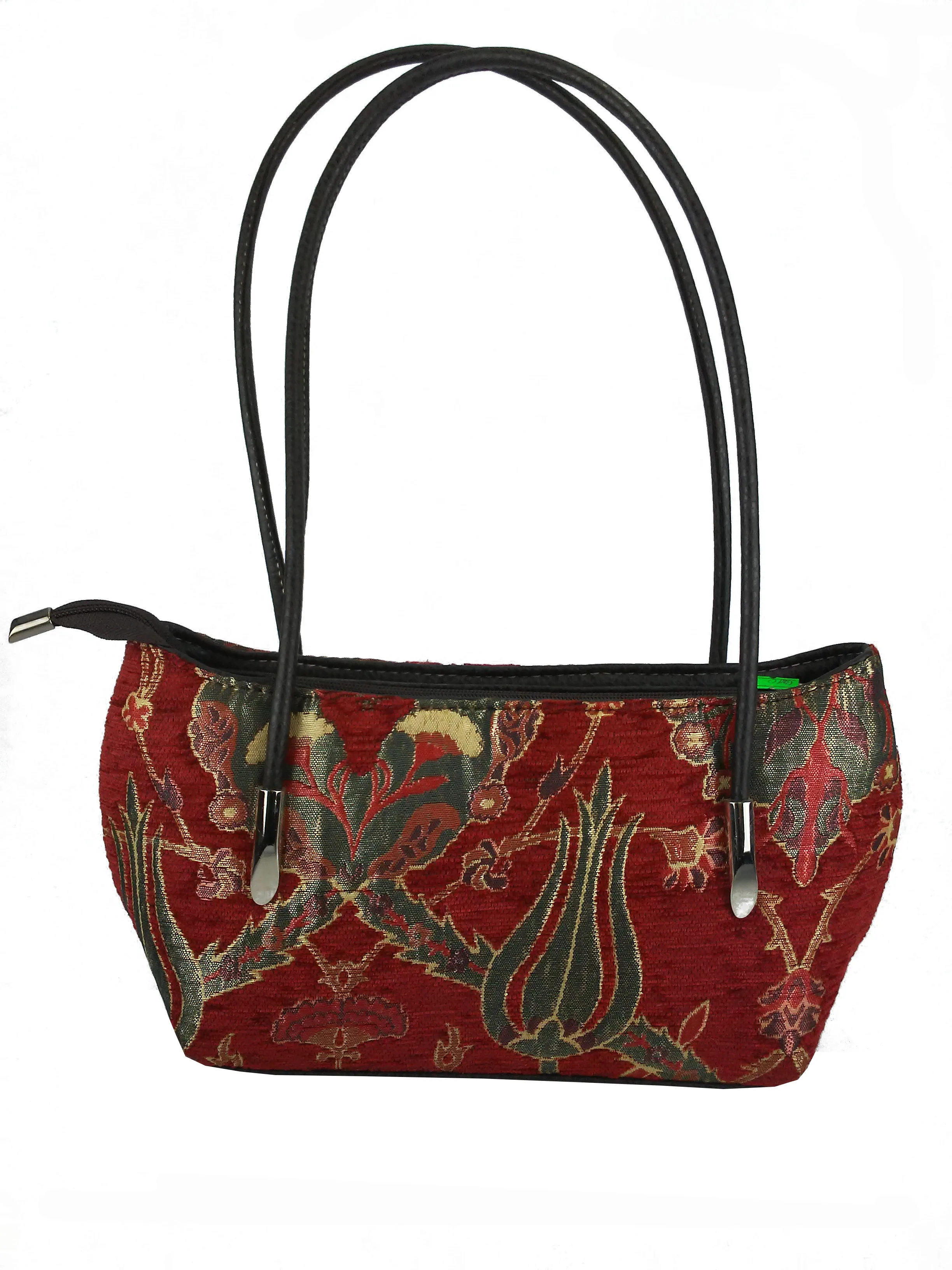 

Handmade Elegant shoulder Bag designed with special fabric with Ottoman motifs