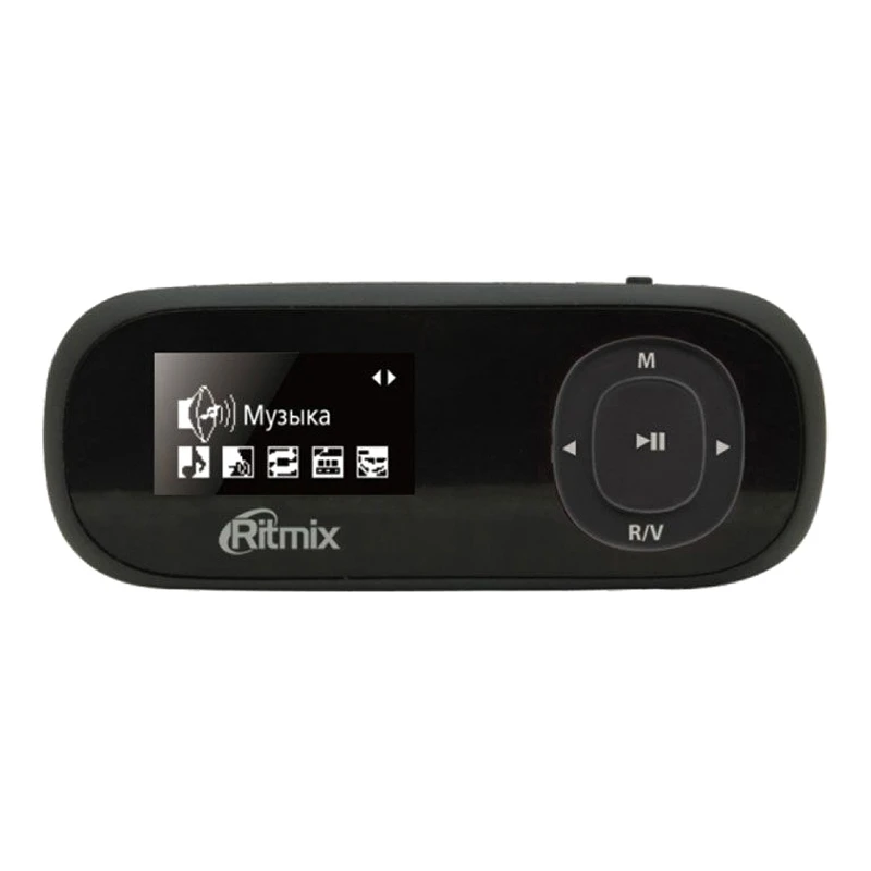 MP3 плеер RITMIX RF 3410 4Gb Black (ЖК дисплей WMA WAV TXT FM радио диктофон TF card slot)|MP3-плееры| |