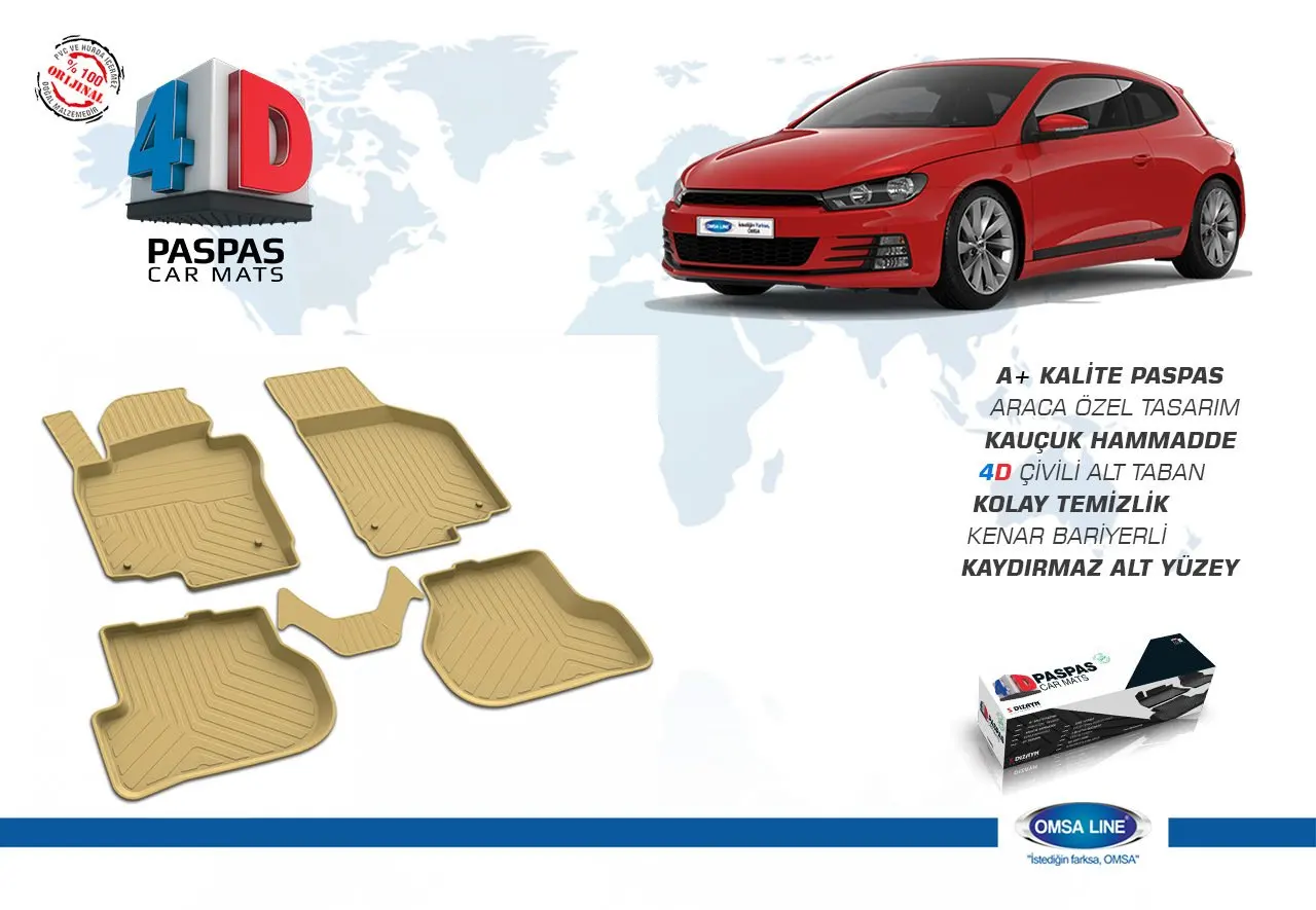 

VW Scirocco mop 4D Beige (2009)