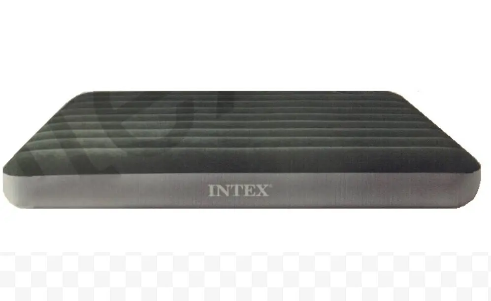 Матрас Intex флокир. 64761 Dura-beam Downy Airbed 99х191х25см со встроенным ножным насосом - купить