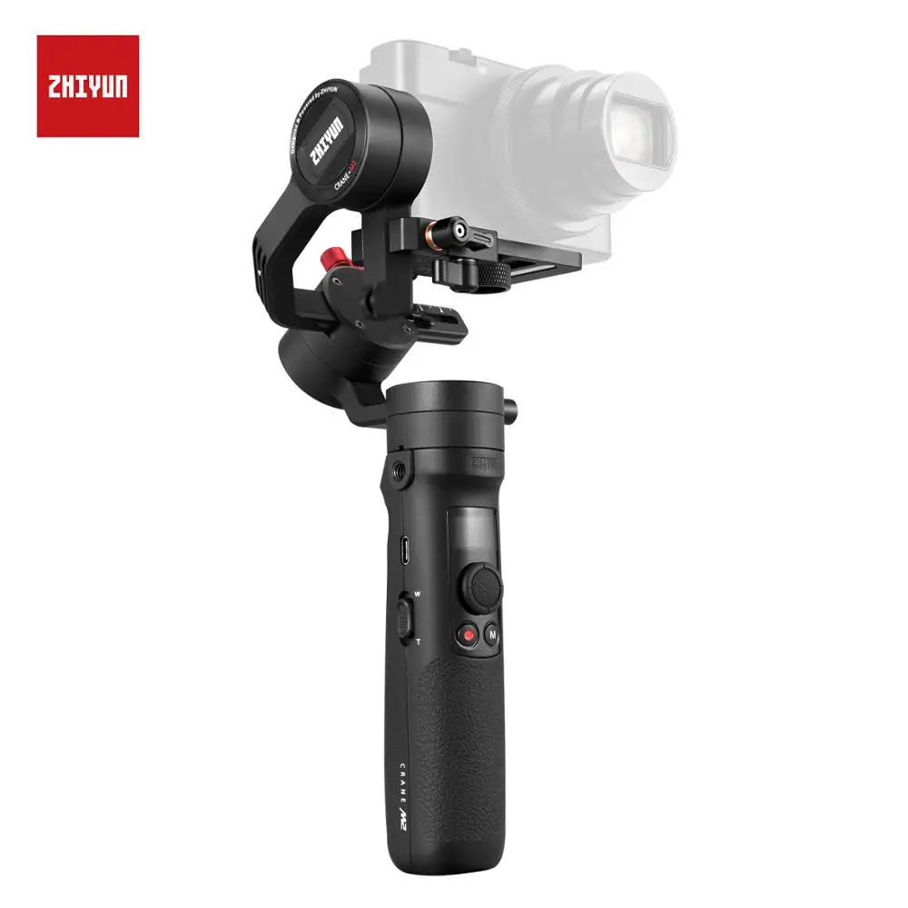 Zhiyun Crane M2 M 2 3-осевой карданный стабилизатор для телефона Gopro Hero 7 6 5 sony a6400 a6500 RX0 RX100 Canon M50 M100 M6 M5 G7X II