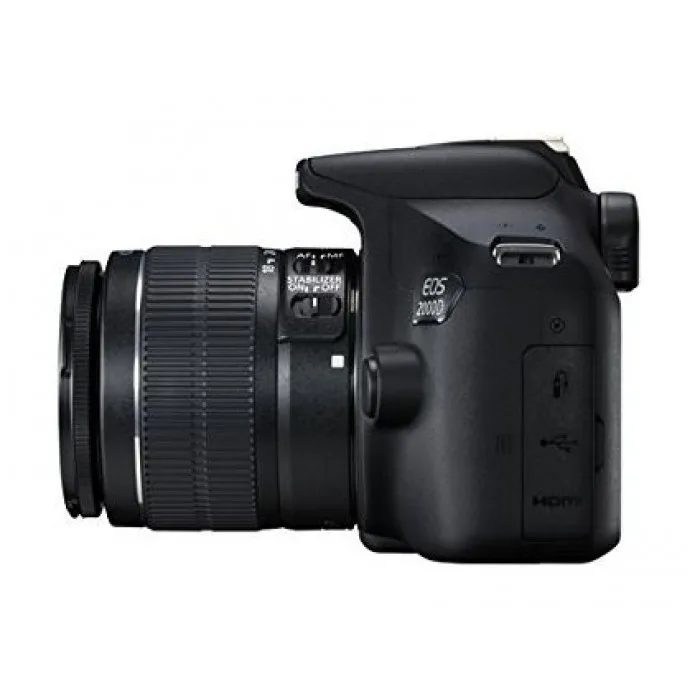 Новый Canon 2000D Rebel T7 DSLR корпус камеры и комплект объективов 18-55 мм |