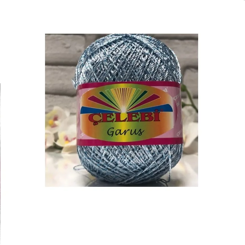 Çelebi Garus пряжа 83gr-232mt % 100 полиэстер ручная вязка крючком нить кружево вышивка