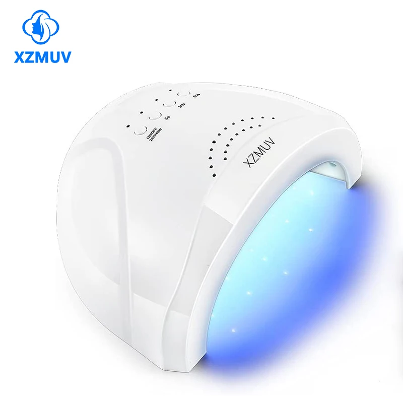 

48WUV Nail Lamp XZMUV ONE Nailpolish Dryer Gel Lacquer UV Curing Light Manicure Lamp LED Nail Dryer