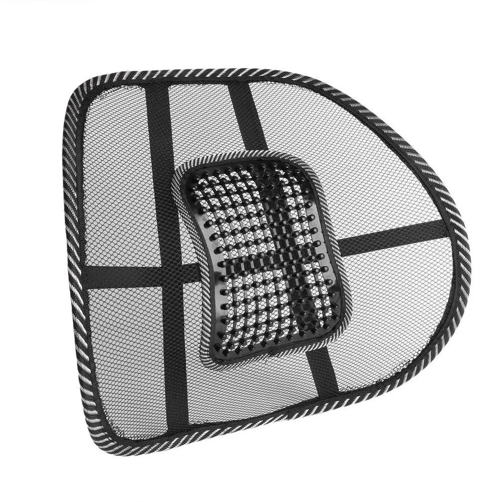 Ортопедическая подушка - опора для поясницы Массажная сетка поддержки спины Упор