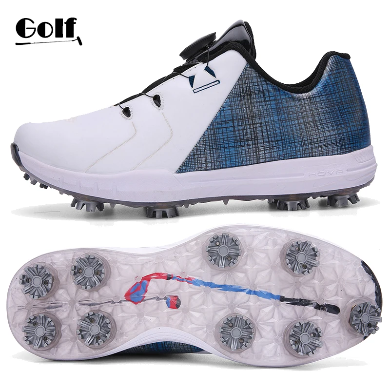 

Кроссовки для гольфа мужские, водонепроницаемая профессиональная легкая обувь для гольфа, уличная спортивная обувь для тренировок, обувь д...