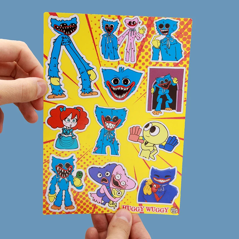 Наклейки детские виниловые стикеры игрушка хаги ваги прикольные Huggy Wuggy на