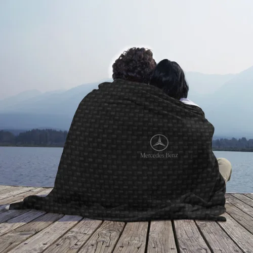 Плед 3D Mercedes|Покрывало| |