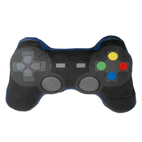 PUCKATOR игра над Gamecontroller Kissen - Schwarz Bestickt 100% полиэстер в Polybeutel. [Немецкий импорт] |