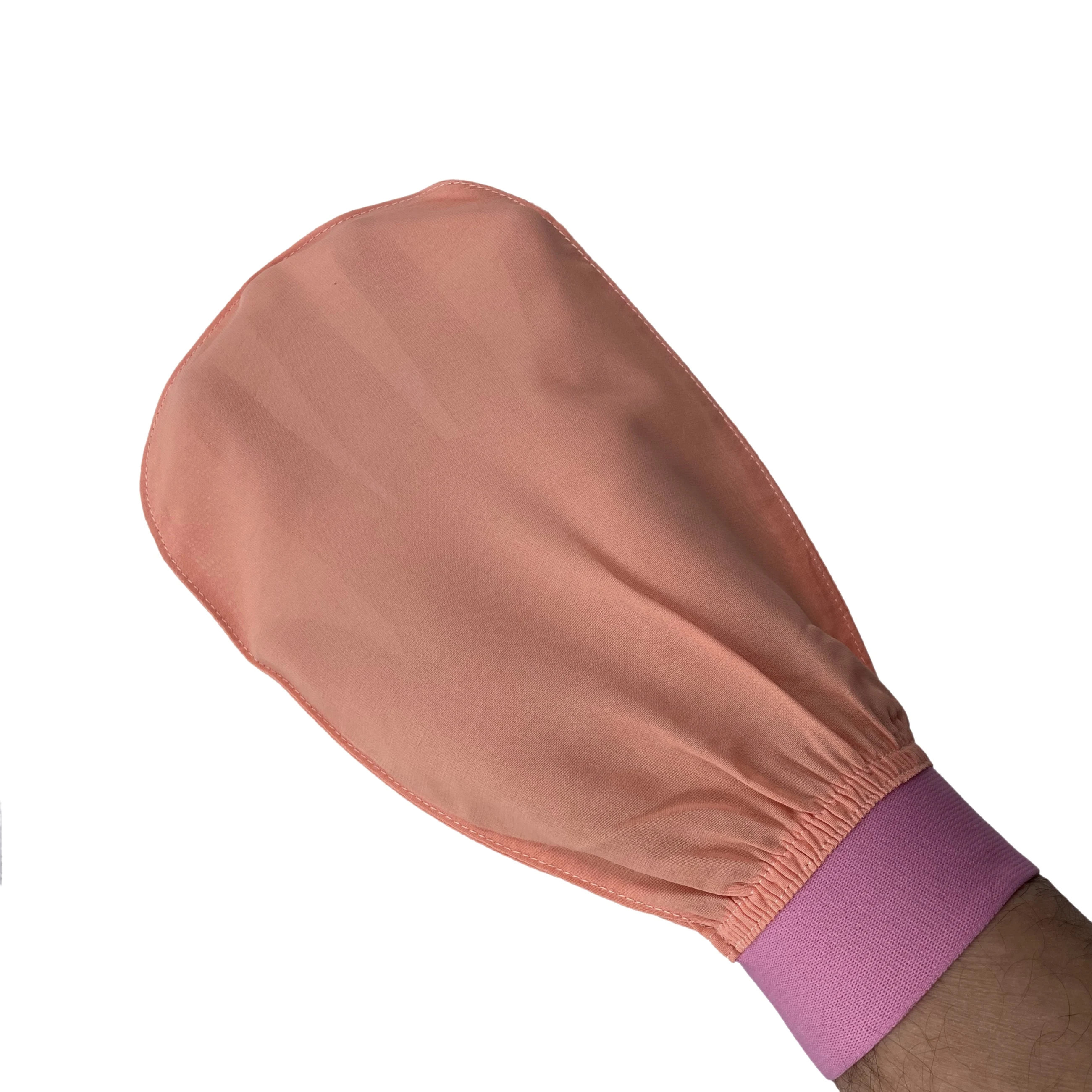 Прихватка для удаления загара шелковая искусственная кожа тела лица 2 в 1