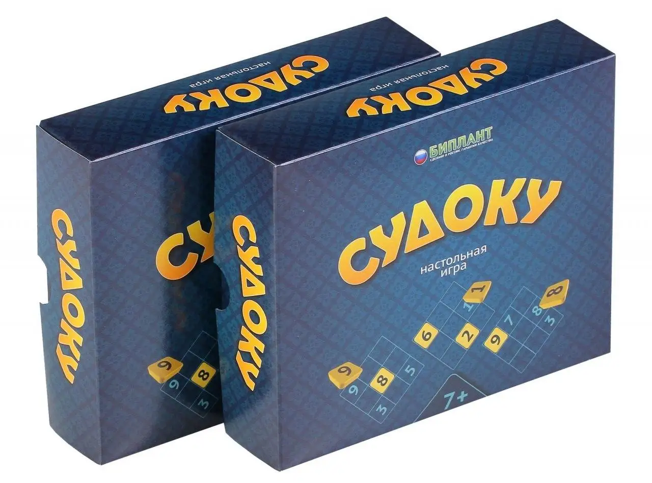 Настольная игра БИПЛАНТ 10004 Судоку | Игрушки и хобби