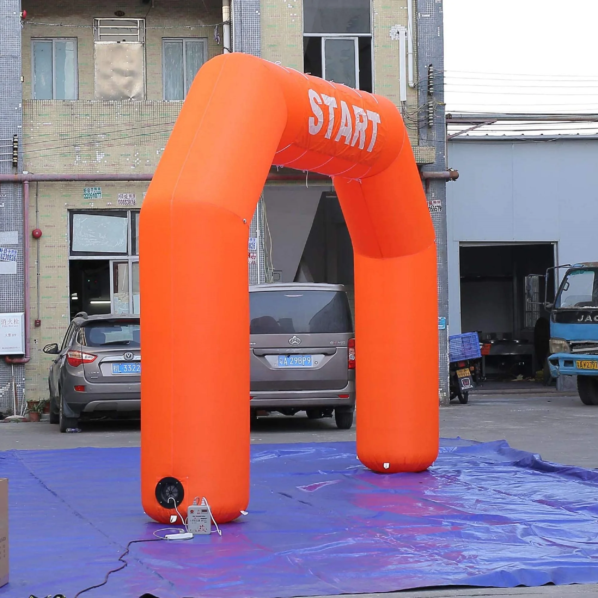 Наружная надувная АРКА Sayok надувной старт финишная линия гоночная баннеры с