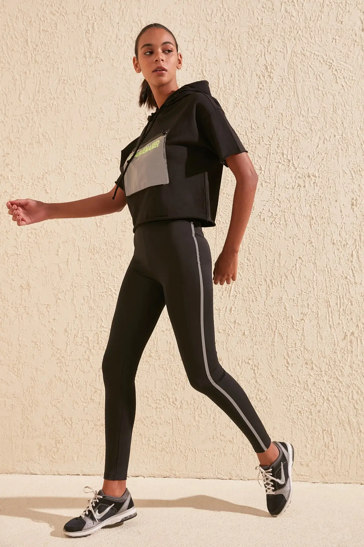 Trendyol Reflektor Lane Спортивные леггинсы TWOSS20TA0109|Колготки| |