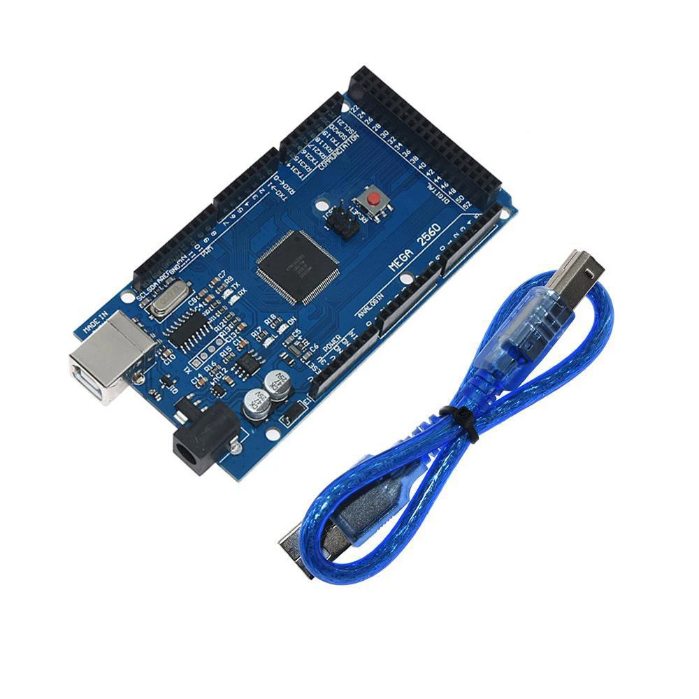Контроллер A4988 для arduino Mega 2560 R3 RAMPS 1 4 модуль шагового драйвера 12864 ЖК-контроллер