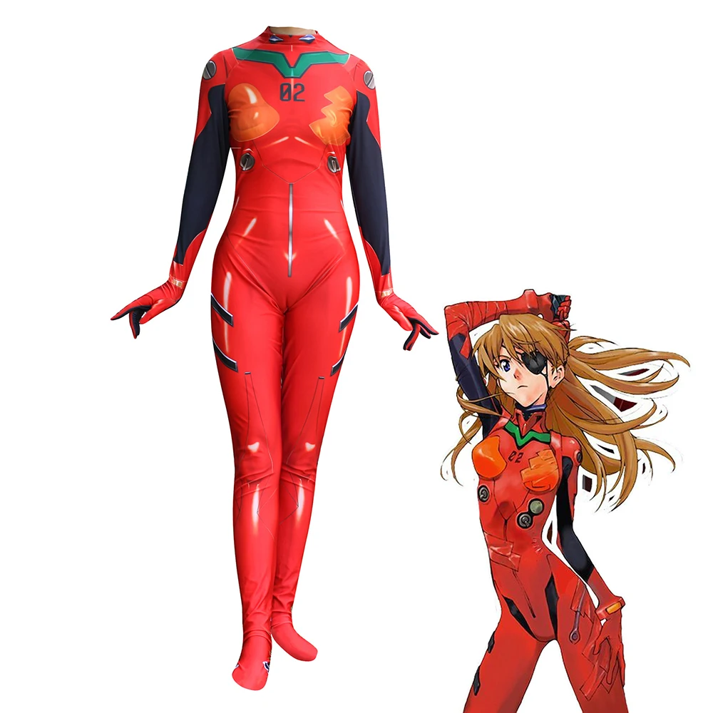 Новый век АСУКА колготки Майо Аянами Аниме Косплей эва Лэнгли Костюм Хэллоуин