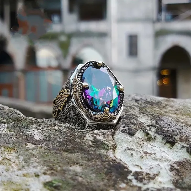

Mens Ring Handmade Ring Crown Rings Kings Jewelry Big Ring