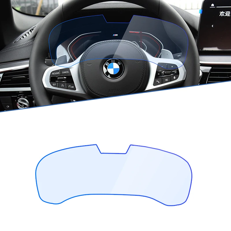 for bmw 5 series 20202022 g30 g31 g38 mk7 car navigation instrument film touch full screen protector tempered glass accessories free global shipping