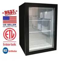 NSF ETL New Countertop Glass Freezer Merchandiser Ice Cream Commercial RESTAURANT SD98